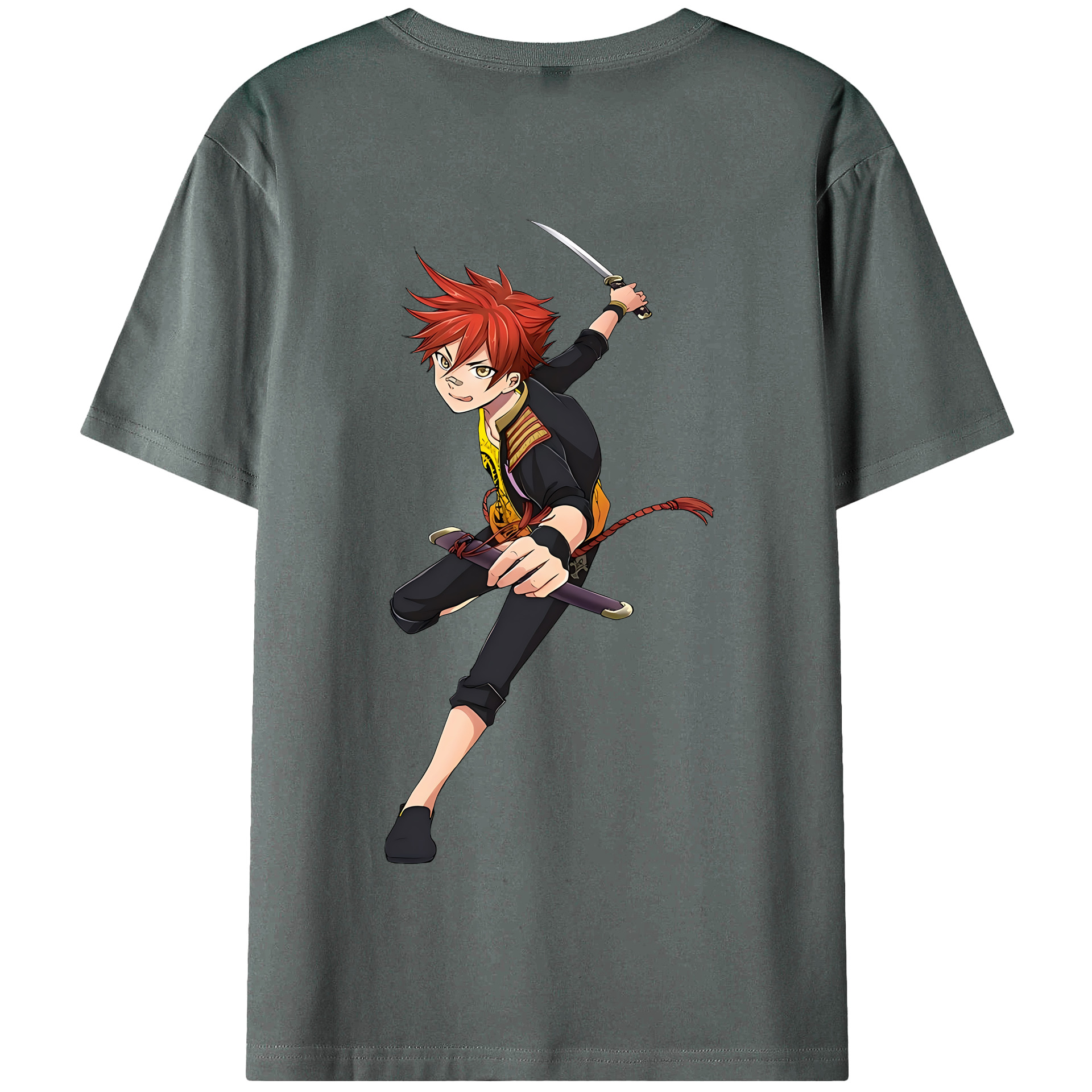 （画像用） 刀剣乱舞 Touken Ranbu 綿100％半袖Tシャツ（背面プリント）